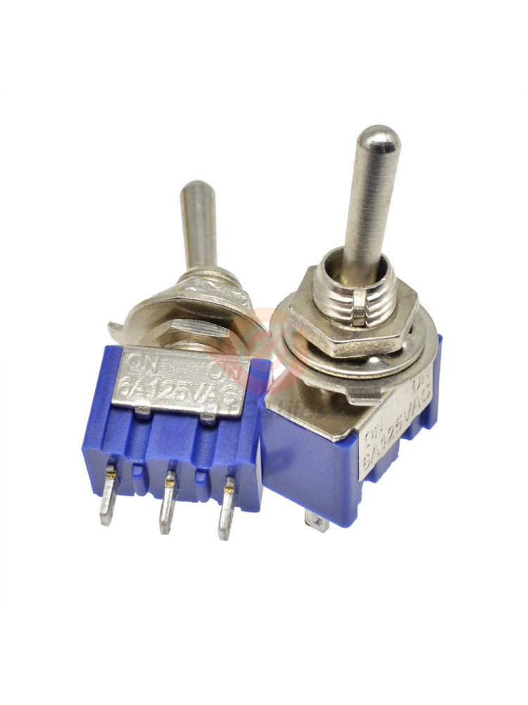 Toggle Switch - MTS-102 6A 125V/3A 250V