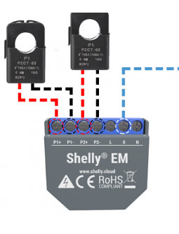Shelly Electricity Monitor (EM)