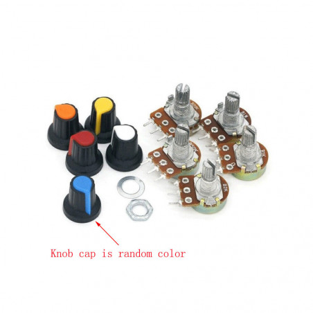 10pcs 15mm Potentiometer Kit