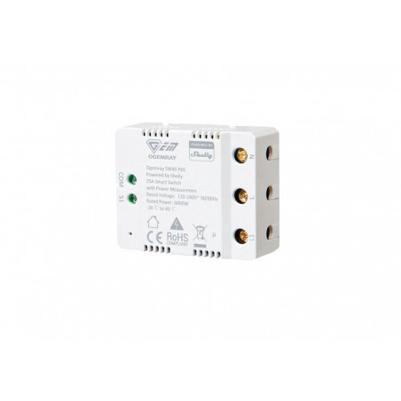 Ogemray Smart Relay 25A - Powered by Shelly