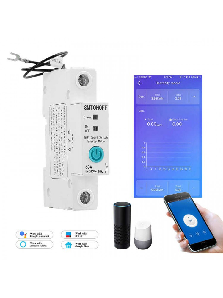 wireless circuit breaker trip alarm